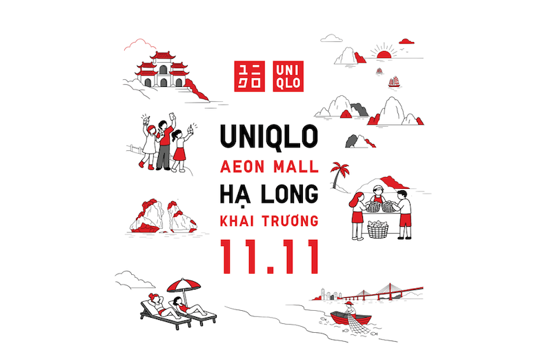 UNIQLO Hạ Long sẽ chính thức khai trương vào ngày 11/11 tới