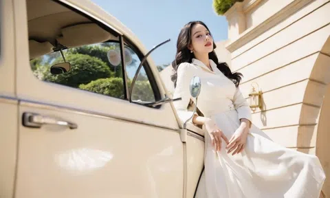 Hoa hậu Thanh Thủy đẹp hút hồn trong bộ ảnh thời trang