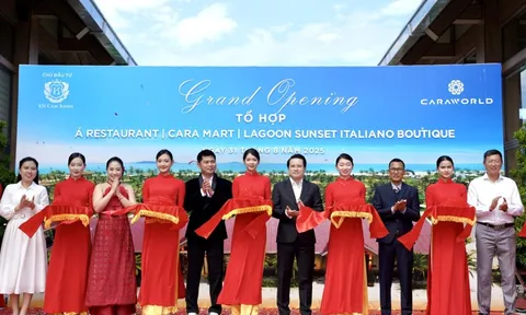 CaraWorld khai trương Tổ hợp ẩm thực và siêu thị