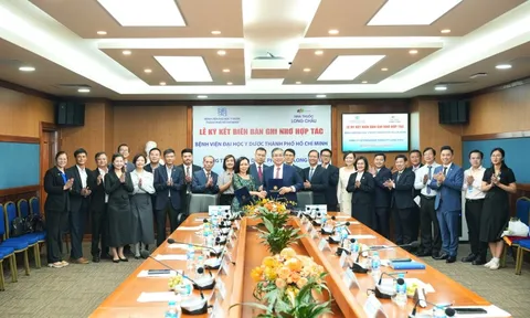 Long Châu hợp tác chiến lược toàn diện cùng Bệnh viện Đại học Y Dược Thành phố Hồ Chí Minh