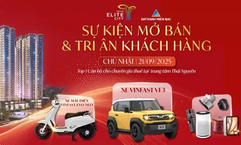 Tecco Elite City mở bán và tri ân khách hàng với quà tặng lên tới 400 triệu đồng