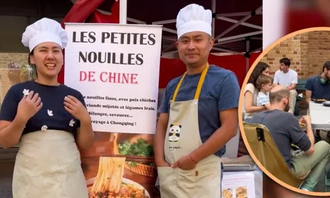 Bỏ phòng thí nghiệm, tiến sĩ Trung Quốc sang Bỉ bán mì vỉa hè, hốt gần 32 triệu đồng/ngày