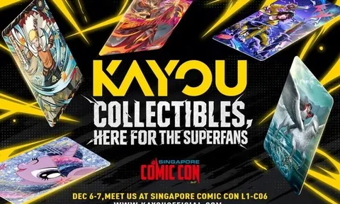 Kayou ra mắt tại Singapore Comic Con 2025, mở rộng mạng lưới phân phối và xây dựng cộng đồng người hâm mộ trên khắp Đông Nam Á