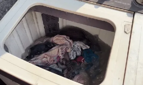 Một thành phố rơi vào khủng hoảng nước sạch chưa từng có: Nước vàng đục kèm mùi hôi nồng, hàng triệu người dân phải giặt quần áo trong cảnh tượng khó tin