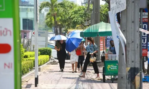 Nhiệt độ trong mùa hè năm 2026 tại Thái Lan sẽ vượt ngưỡng 42°C