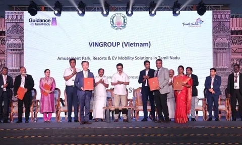 Vingroup ký kết MOU với bang Tamil Nadu, củng cố hệ sinh thái đa ngành tại đất nước tỷ dân