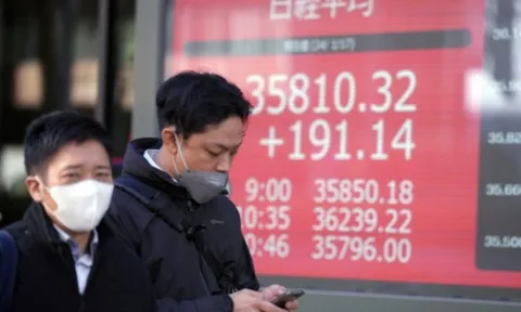 Làn sóng bán tháo cổ phiếu công nghệ tiếp diễn, thị trường chứng khoán châu Á chìm trong sắc đỏ