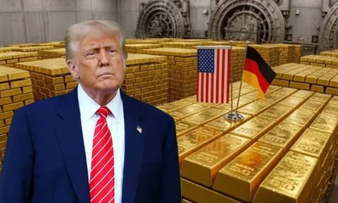 Khi ông Trump làm châu Âu "bất an": Câu chuyện hơn 1.200 tấn vàng của Đức tại Mỹ
