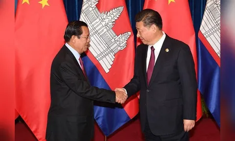 Ông Hun Sen gửi thư tới ông Tập Cận Bình: 'Vinh quang mới' cho quan hệ Campuchia – Trung Quốc