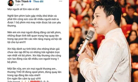 Phim Tết của Trấn Thành bị quay lén, nhà phát hành vừa thông báo lập vi bằng