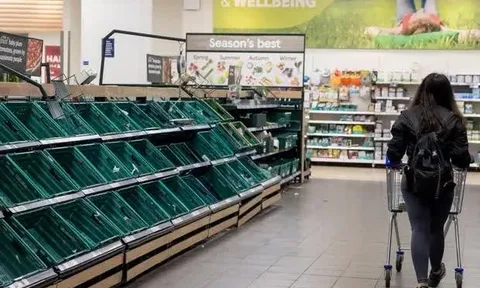 Nguy cơ bùng phát bạo loạn tại Anh vì khủng hoảng lương thực