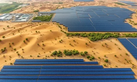 Điện mặt trời biến sa mạc thành đất xanh