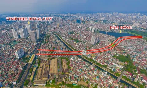 Dự án đường vành đai hơn 2.400 tỷ cạnh khu đô thị của Vinhomes có chuyển động mới ngay đầu năm