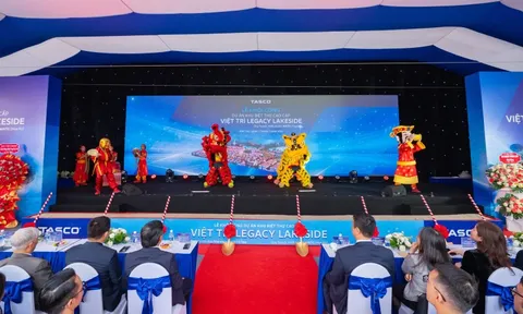 Tasco khởi công khu biệt thự cao cấp Việt Trì Legacy Lakeside tại Phú Thọ
