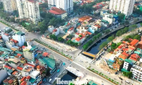 Diện mạo cầu vượt sông Lừ trên Vành đai 2,5 sau 10 năm chờ đợi