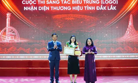 Đại ngàn và biển cả giao hòa trong logo nhận diện mới của tỉnh Đắk Lắk