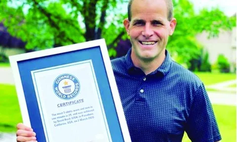 Mỗi tuần lập 1 kỷ lục: Hành trình phi thường của người nắm giữ nhiều kỷ lục nhất hành tinh