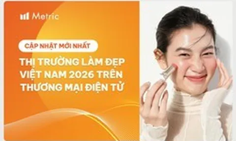 Báo cáo mới nhất về thị trường Làm đẹp Việt Nam 2026 trên thương mại điện tử