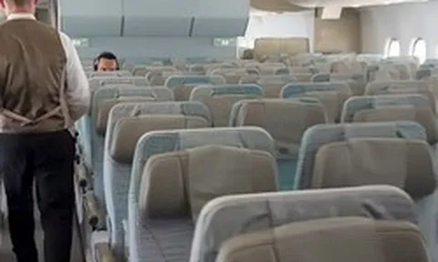 Không dễ tin đây là bức ảnh chụp được trong chuyến bay đến Dubai hiện tại