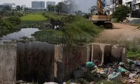 Dự án kênh 9.000 tỷ chậm tiến độ, thi công cầm chừng kéo dài