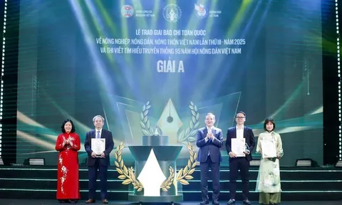 Công bố Thể lệ giải báo chí toàn quốc về "tam nông" năm 2026: Nhiều hạng mục giải thưởng lần đầu xuất hiện