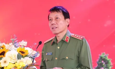 Đại tướng Lương Tam Quang dự lễ khởi công xây dựng doanh trại Công an tỉnh Thanh Hóa