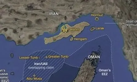 Bảy hòn đảo nắm giữ 'chìa khoá' eo biển Hormuz