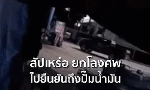 Thái Lan: Bị từ chối bán dầu, người đàn ông quay lại với quan tài chứa thi thể