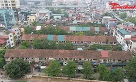 Toàn cảnh khu tập thể xuống cấp, Hà Nội sắp thay thế bằng chung cư 34 tầng