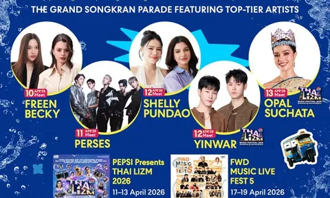 centralwOrld tái khẳng định vị thế là điểm đến lễ hội Songkran đẳng cấp quốc tế với đại lễ "Songkran Culturtainment 2026".