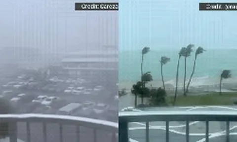 Siêu bão mạnh nhất hành tinh Sinlaku chính thức đổ bộ: Gió giật 240km/h, mái tôn bay khắp nơi, Tổng thống Mỹ ban bố tình trạng khẩn cấp