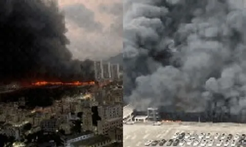 Cận cảnh vụ hỏa hoạn gara tại nhà máy sản xuất xe điện lớn nhất Trung Quốc: Tiếng nổ lớn rung chuyển, lửa cuồn cuộn từ đêm đến sáng