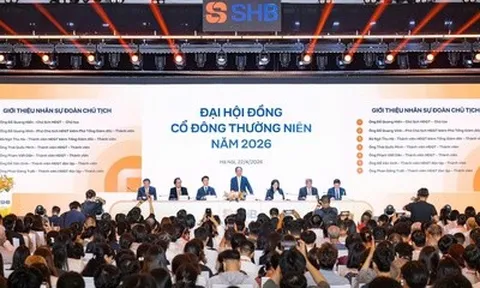 ĐHĐCĐ Ngân hàng SHB: Gần 3.000 cổ đông tham dự, chia cổ tức 16%