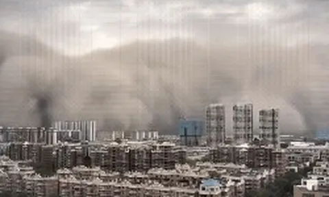 Khung cảnh tựa trong phim tận thế tại Trung Quốc