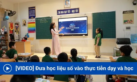 [VIDEO] Đưa học liệu số vào thực tiễn dạy và học