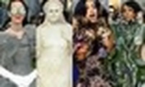 Làm lố đỉnh cao nhất Met Gala 2026: Cardi B mặc dị khó đỡ, Katy Perry biến thành AI vẫn lép vế trước 1 sao nữ hóa tượng như thật