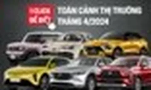 Doanh số ô tô tháng 4/2026: Toyota Veloz Cross bất ngờ dẫn đầu nhóm xe xăng dầu, VinFast áp đảo chiếm trọn 5 vị trí top đầu