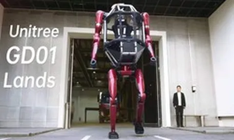 Trung Quốc ra mắt “Gundam ngoài đời thật”: Robot khổng lồ 2,7 mét trị giá 16 tỷ đồng, có thể biến hình từ 2 chân thành 4 chân