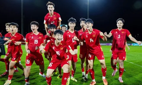 U17 Việt Nam: Lần đầu tiên trong lịch sử giành vé dự U17 World Cup