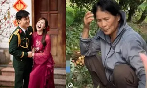 Hòa Minzy lấy chồng người dân tộc Sán Dìu, mẹ chồng dạy nói câu "em yêu anh"