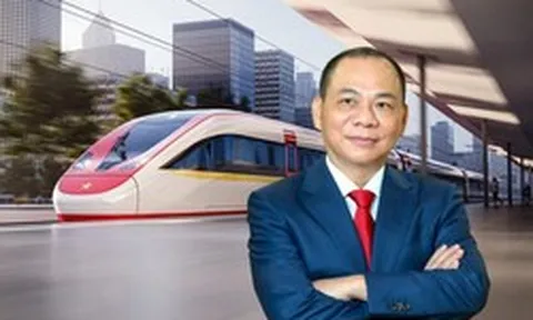 Siêu đường sắt tốc độ cao 5,4 tỷ USD do VinSpeed của tỷ phú Phạm Nhật Vượng đầu tư, giúp kết nối Hà Nội - Quảng Ninh còn 23 phút đón thông tin quan trọng
