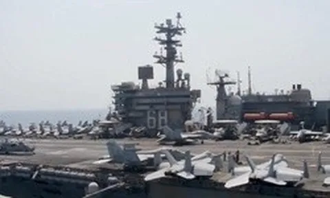 Tàu sân bay Nimitz của Mỹ tiến vào vùng biển Caribbean