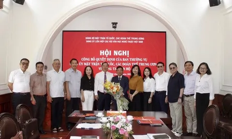 Ông Đỗ Hồng Quân làm Bí thư Đảng ủy Liên hiệp các Hội VHNT Việt Nam