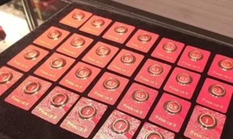 Giá vàng hôm nay (27/5): Đồng loạt giảm mạnh