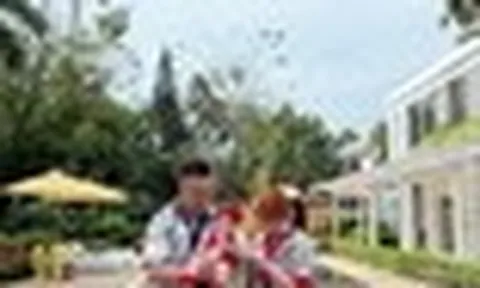 Nam nghệ sĩ Việt kết hôn với vợ đại gia kém 16 tuổi: Sở hữu biệt thự sân vườn hoành tráng, đẹp như resort 5*
