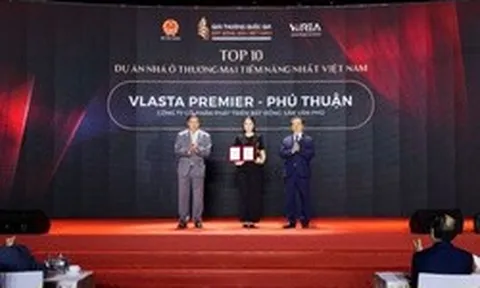 Vlasta Premier - Phú Thuận của Văn Phú lọt Top 10 dự án nhà ở tiềm năng nhất