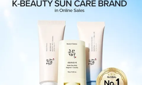 Beauty of Joseon được Euromonitor International vinh danh là "Thương hiệu kem chống nắng K-Beauty số 1 toàn cầu về doanh số bán hàng trực tuyến"