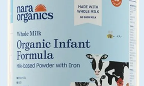 Bộ Y tế yêu cầu rà soát, thu hồi sữa bột Nara Organics sau 3 ca ngộ độc tại Mỹ