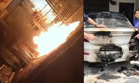 Phóng hỏa nhà và ô tô của con nợ xong, đối tượng cho vay nặng lãi phát hiện ra đã nhầm sang nhà hàng xóm
