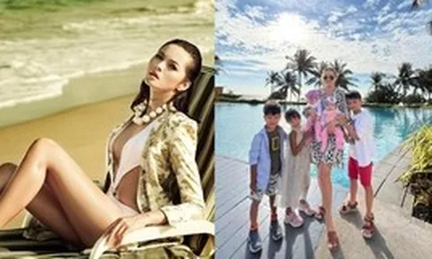 Á hậu đã cưới chồng vẫn một mình nuôi 5 con trong biệt thự 450m2 ở Đà Nẵng